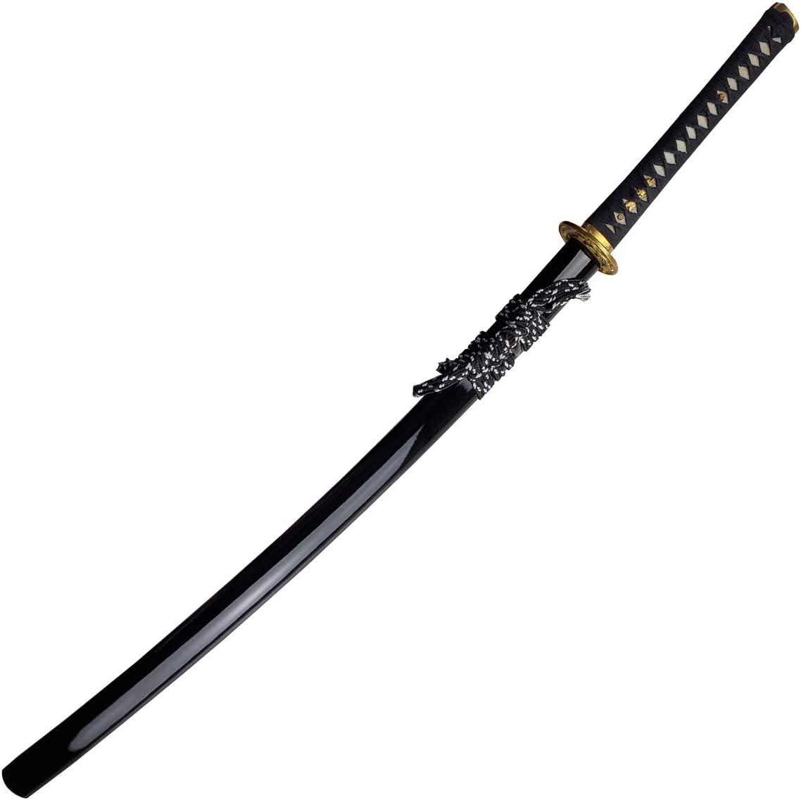 Golden dragonfly hand forged Katana-2