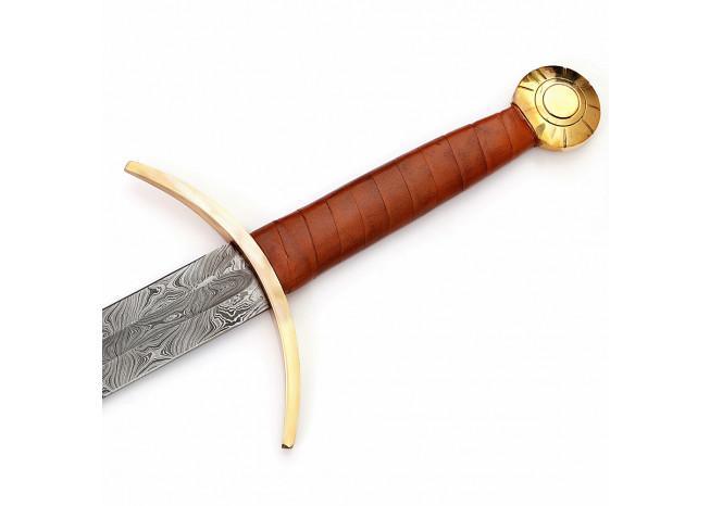 Damascus Blood Frenzy Functional Viking Sword-2