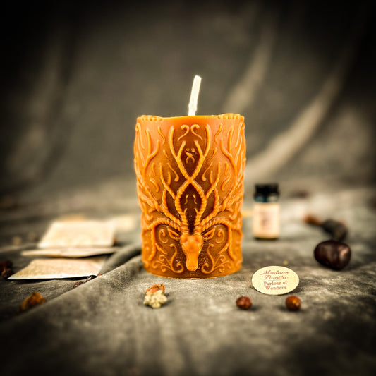 Stag of the Quest Candle Spell Kit - Spiritual Guidance & Life's Mission Magic