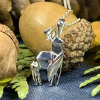 Origami Stag Necklace - 