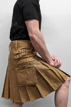 Utility Kilt – GlenLoch, Dark Khaki - 30 / 22