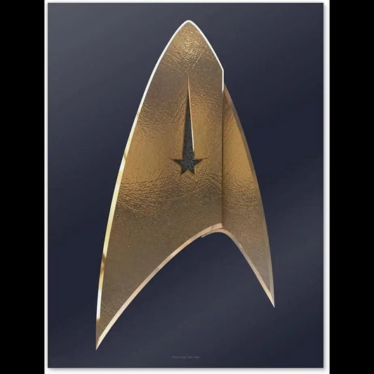 Star Trek Discovery Delta Shield Poster  Wall Art Decor Home Decoration Paper Print