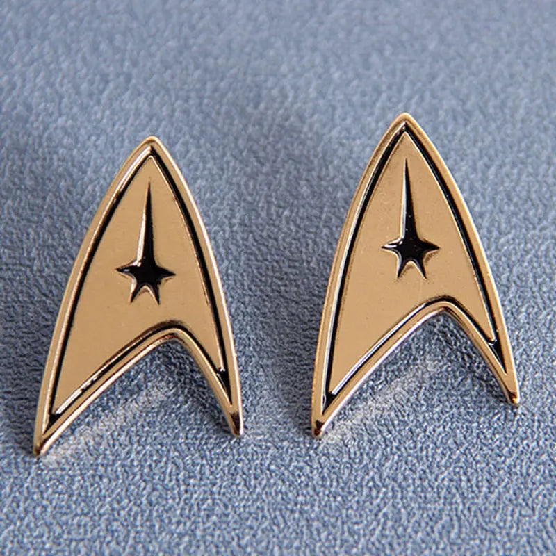 Star Trek Enamel Pins Sci-fi TV Enthusiast Metal Brooch Badge Fashion Jewellery Clothes Hat Backpack Accessory Gifts