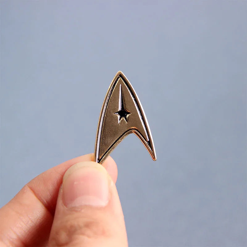 Star Trek Enamel Pins Sci-fi TV Enthusiast Metal Brooch Badge Fashion Jewellery Clothes Hat Backpack Accessory Gifts