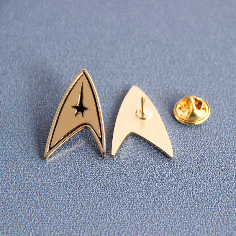 Star Trek Enamel Pins Sci-fi TV Enthusiast Metal Brooch Badge Fashion Jewellery Clothes Hat Backpack Accessory Gifts