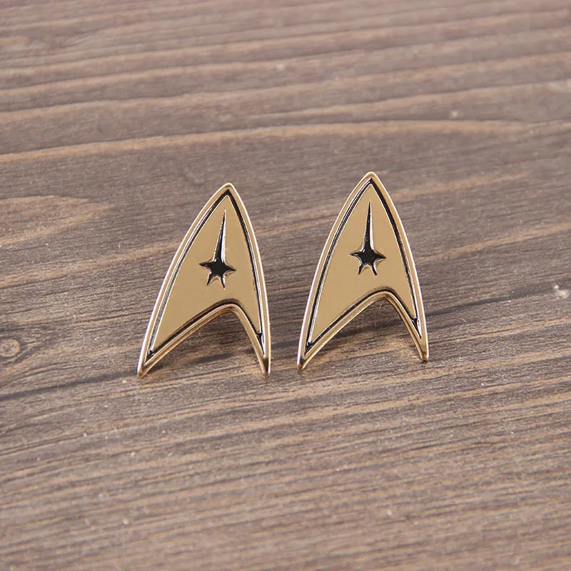 Star Trek Enamel Pins Sci-fi TV Enthusiast Metal Brooch Badge Fashion Jewellery Clothes Hat Backpack Accessory Gifts