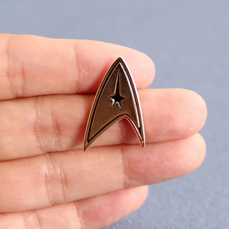 Star Trek Enamel Pins Sci-fi TV Enthusiast Metal Brooch Badge Fashion Jewellery Clothes Hat Backpack Accessory Gifts