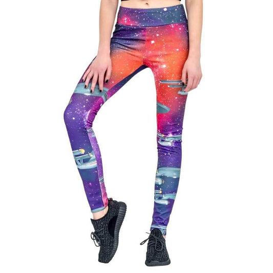 Star Trek Galaxy Leggings - S