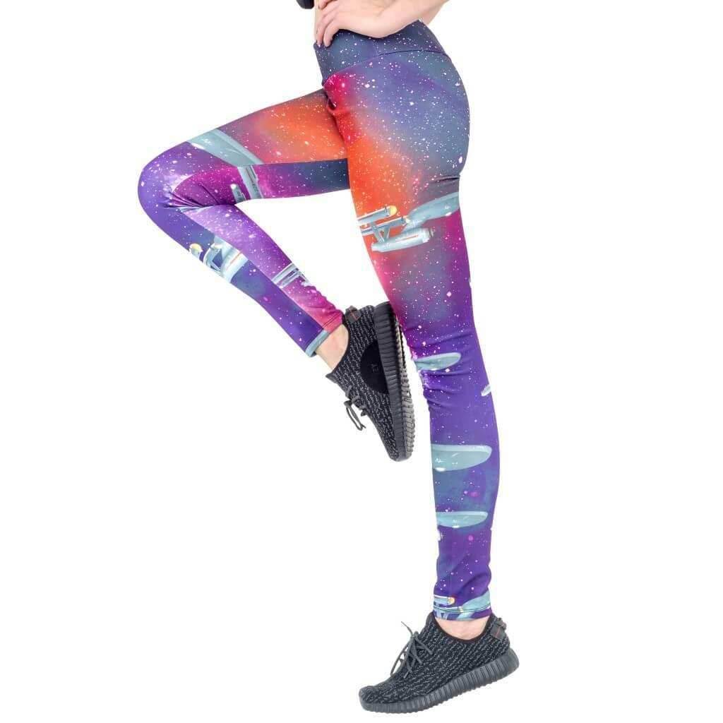 Star Trek Galaxy Leggings - S