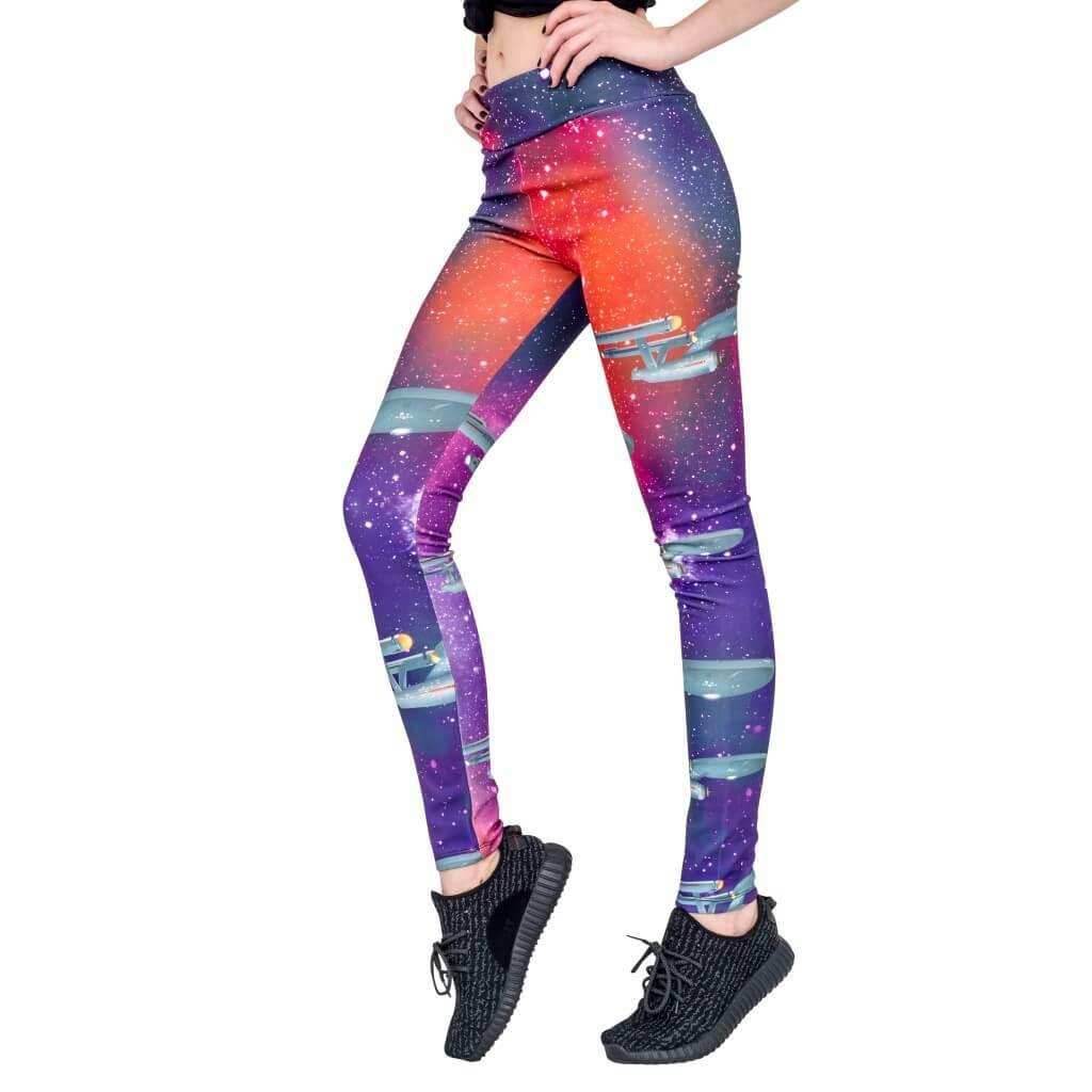 Star Trek Galaxy Leggings - S
