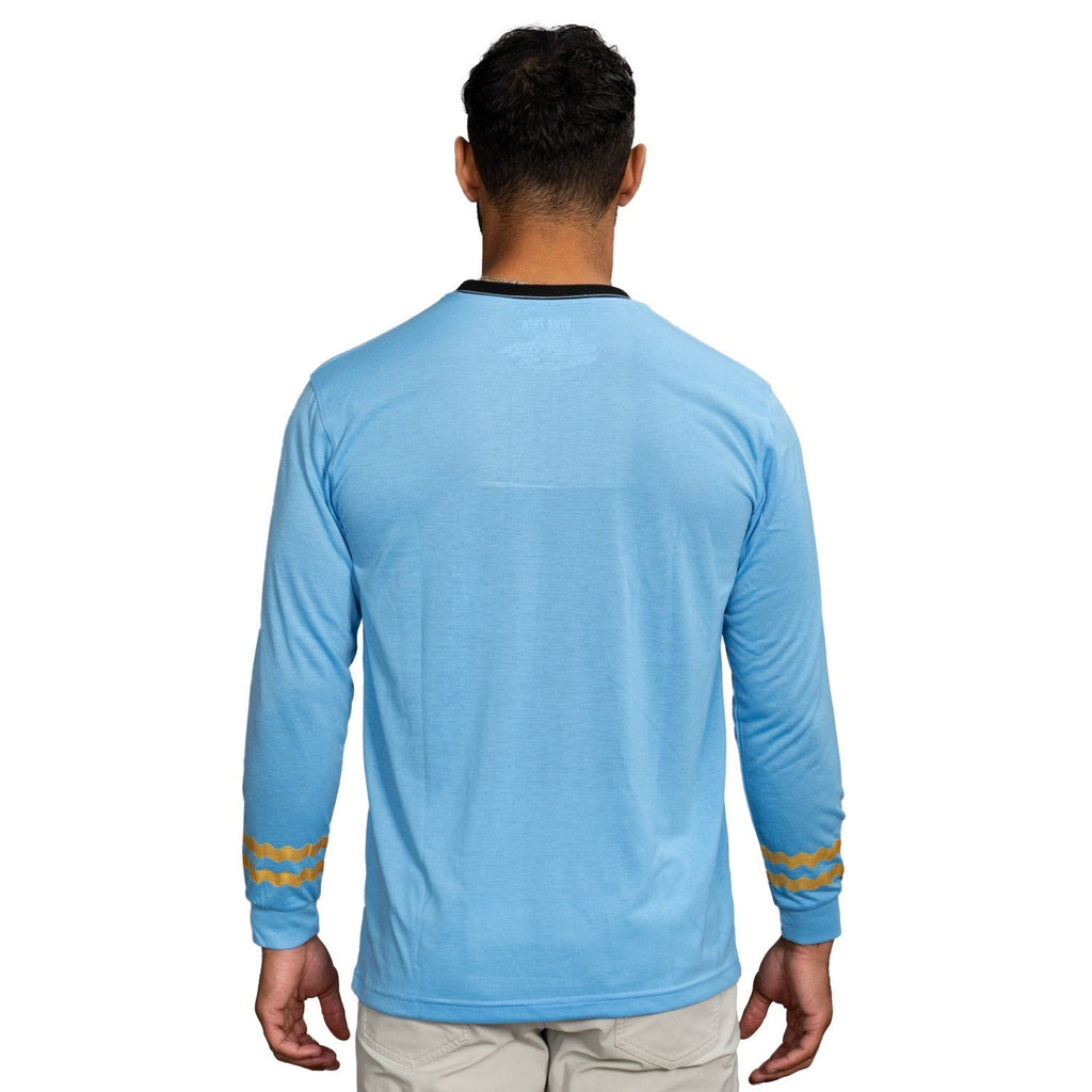 Star Trek Long Sleeve Halloween Costume T-shirt - Commander, Medical Sciences and Engineering
