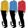 Star Trek Uniform Union Suit Pajama - S / Blue