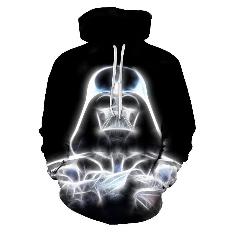 Star War 3D Hoodie Movie Super Hero print Sweatshirt for Women Men