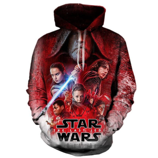 Star War 3D Hoodie Print Sweatshirt Women Men Sweatsuits