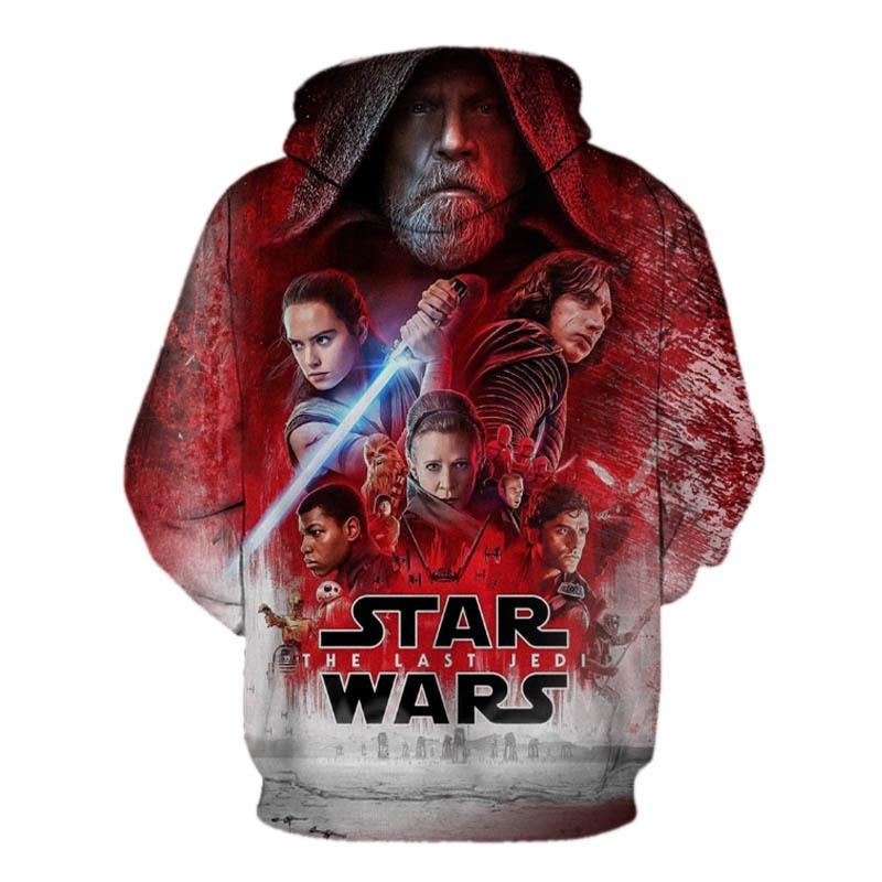 Star War 3D Hoodie Print Sweatshirt Women Men Sweatsuits