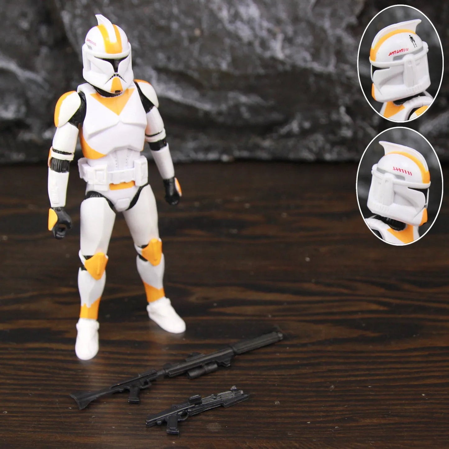 Star Wars 104th 212th 442nd 332nd 501st 6" Action Figure ARC ARF Trooper Shock Asohka Commander Phase 2 Episode II Clone Toys