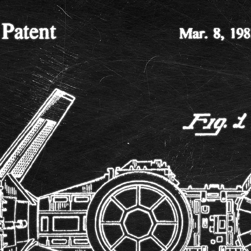 Star Wars Air Vehicle Patent poster 15x21cm-30x42cm