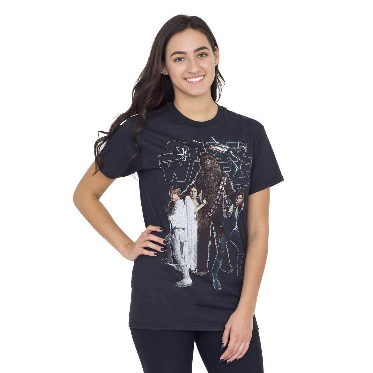 Star Wars Chewie and The Gang T-shirt - S
