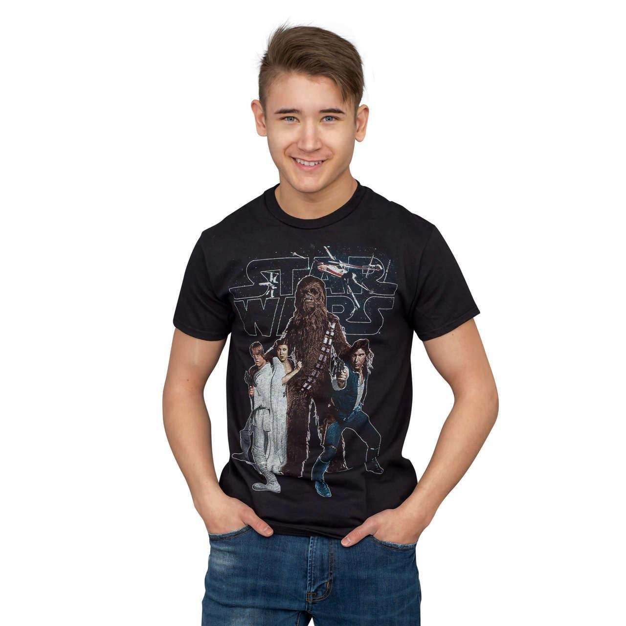 Star Wars Chewie and The Gang T-shirt - S