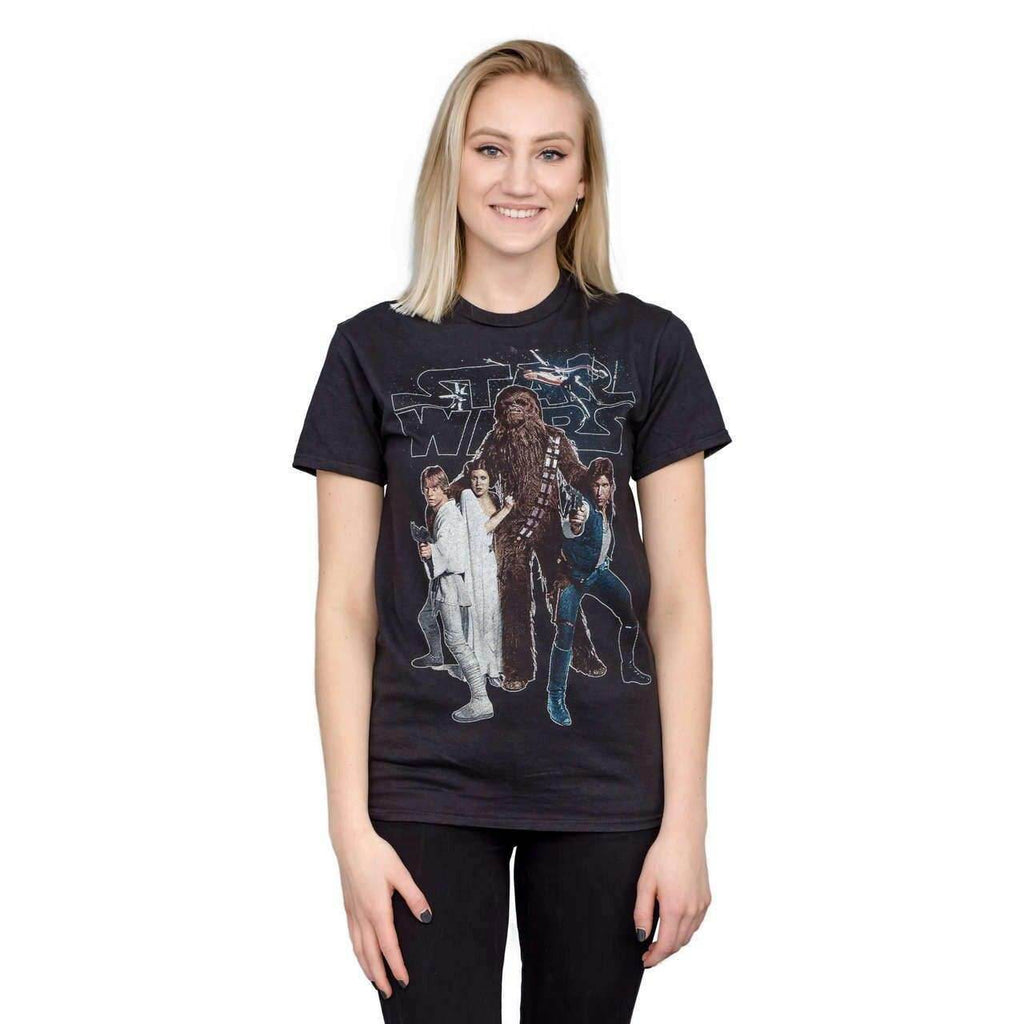 Star Wars Chewie and The Gang T-shirt - S