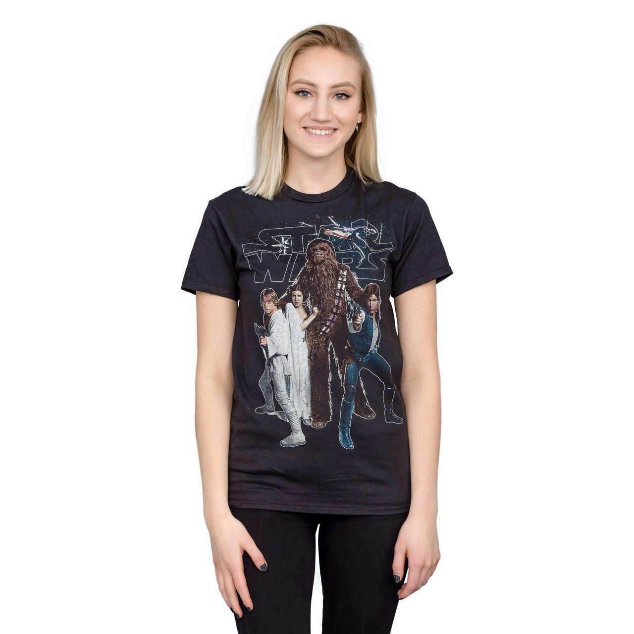 Star Wars Chewie and The Gang T-shirt - S
