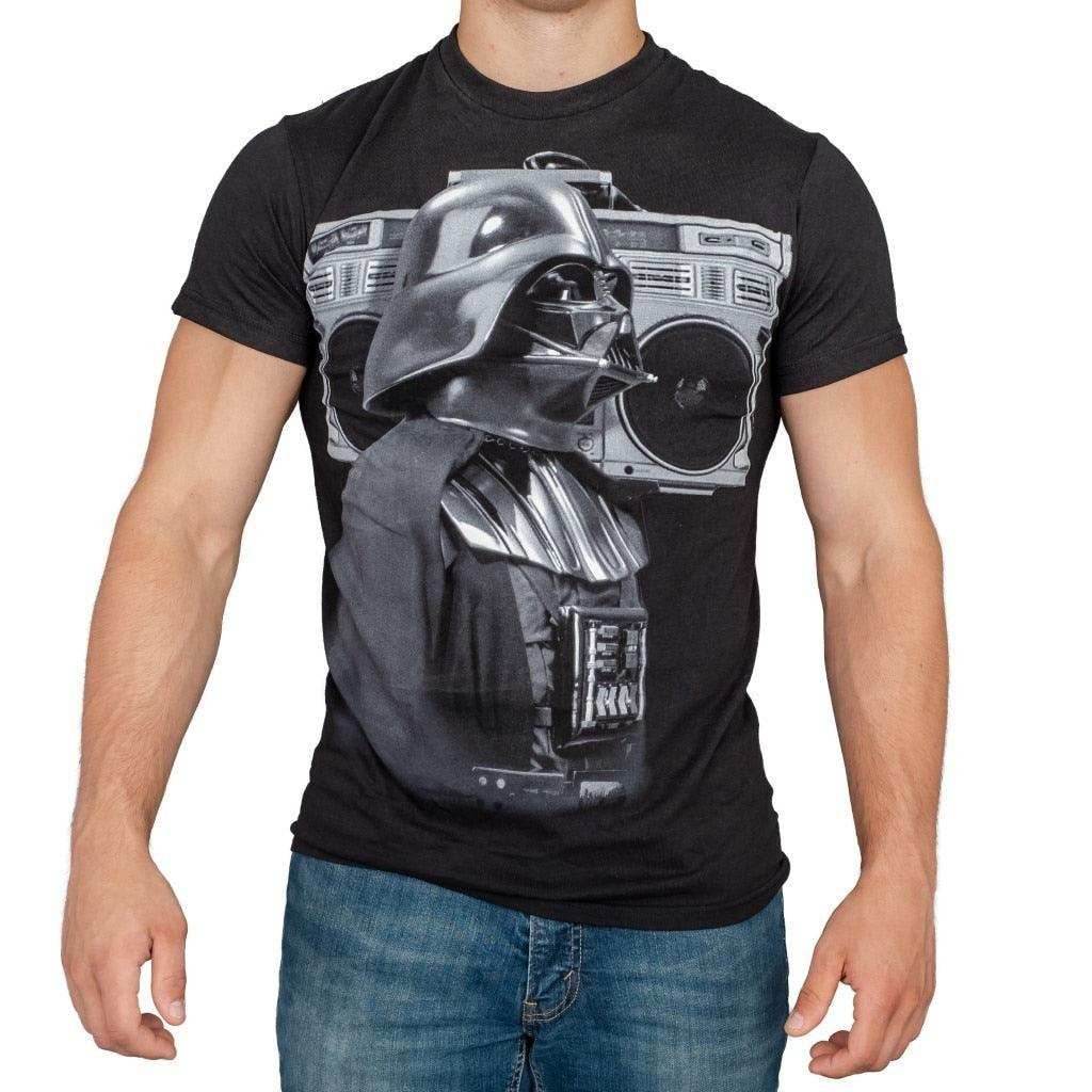 Star Wars Darth Vader Boombox Retro T-shirt - S