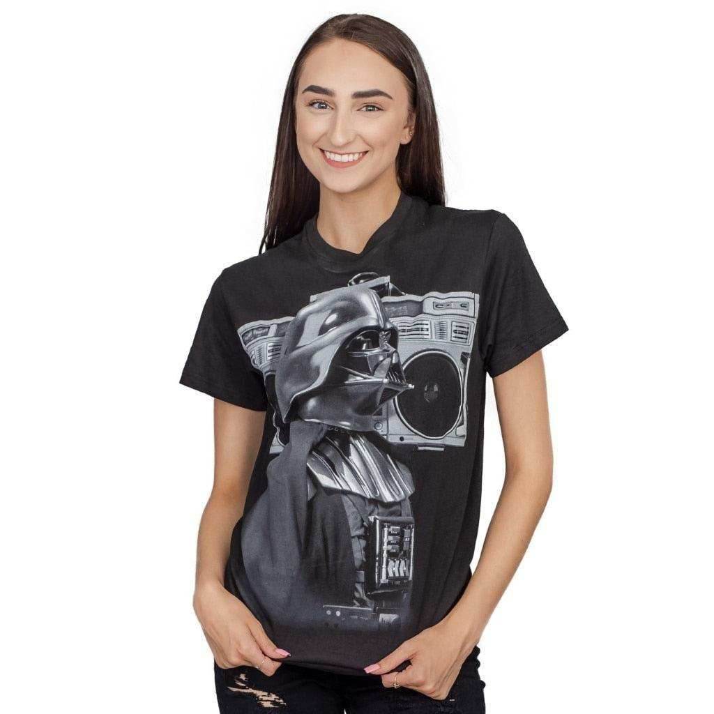 Star Wars Darth Vader Boombox Retro T-shirt - S