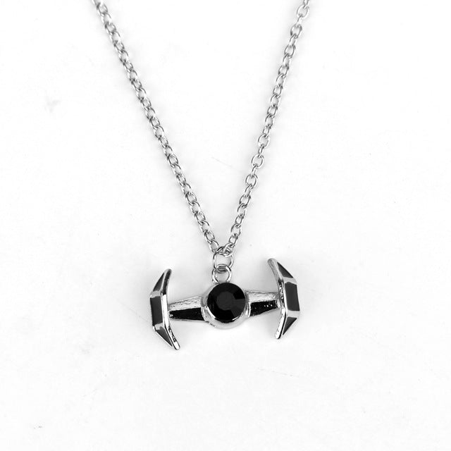 Star Wars Destroyed Tie Fighter Necklace