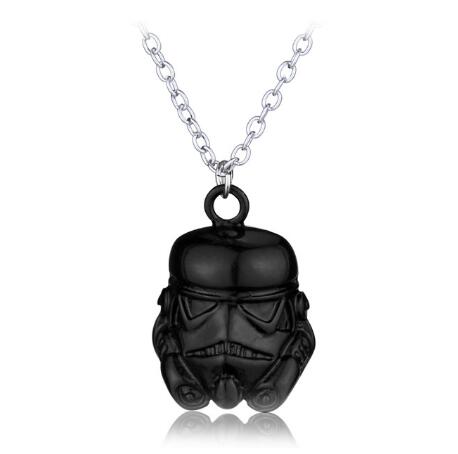 Star Wars Destroyer Ship Model Metal Necklace