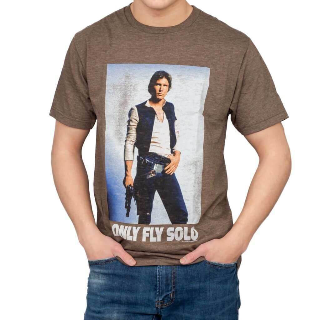 Star Wars Han Solo I Only Fly Solo T-Shirt - S