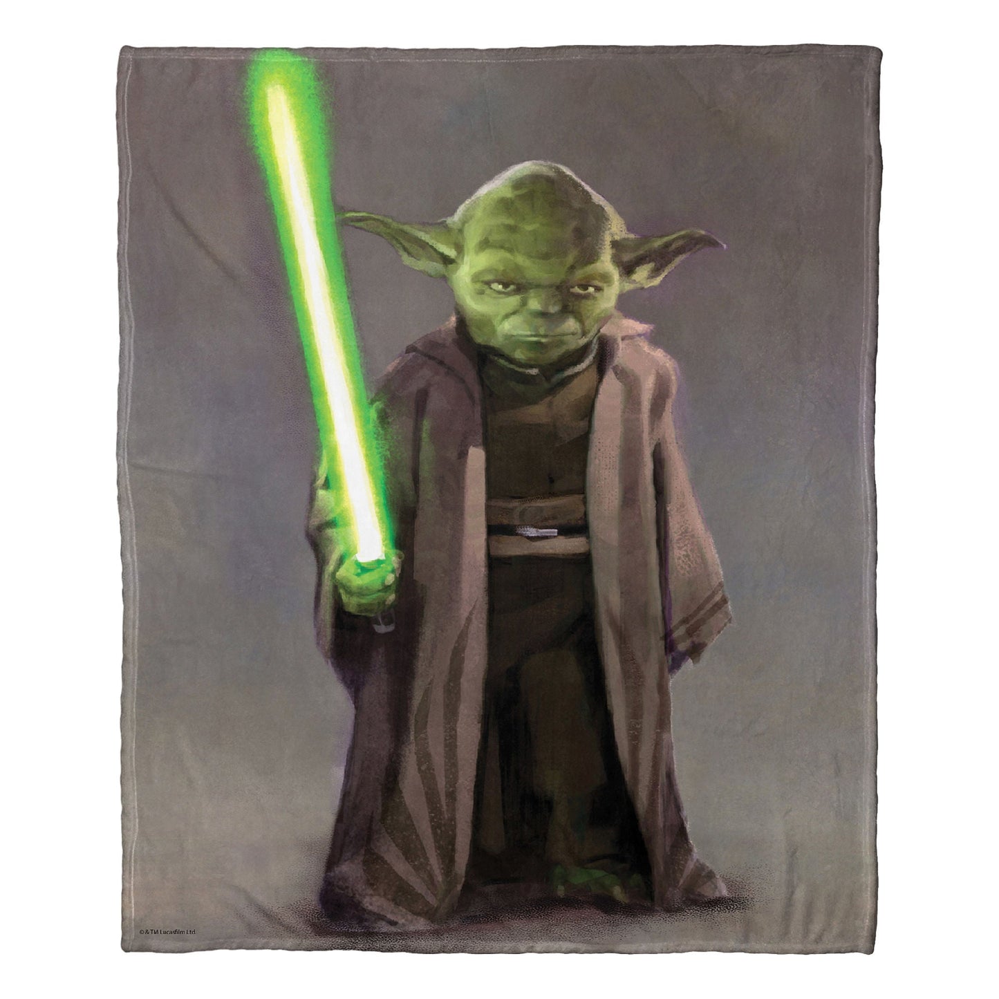 Star Wars: High Republic; Warrior Yoda Aggretsuko Comics Silk Touch Throw Blanket; 50" x 60"