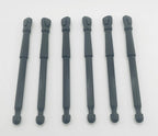STAR WARS Legacy Millennium Falcon Missiles Bomb Repro Replacement Set Of 6