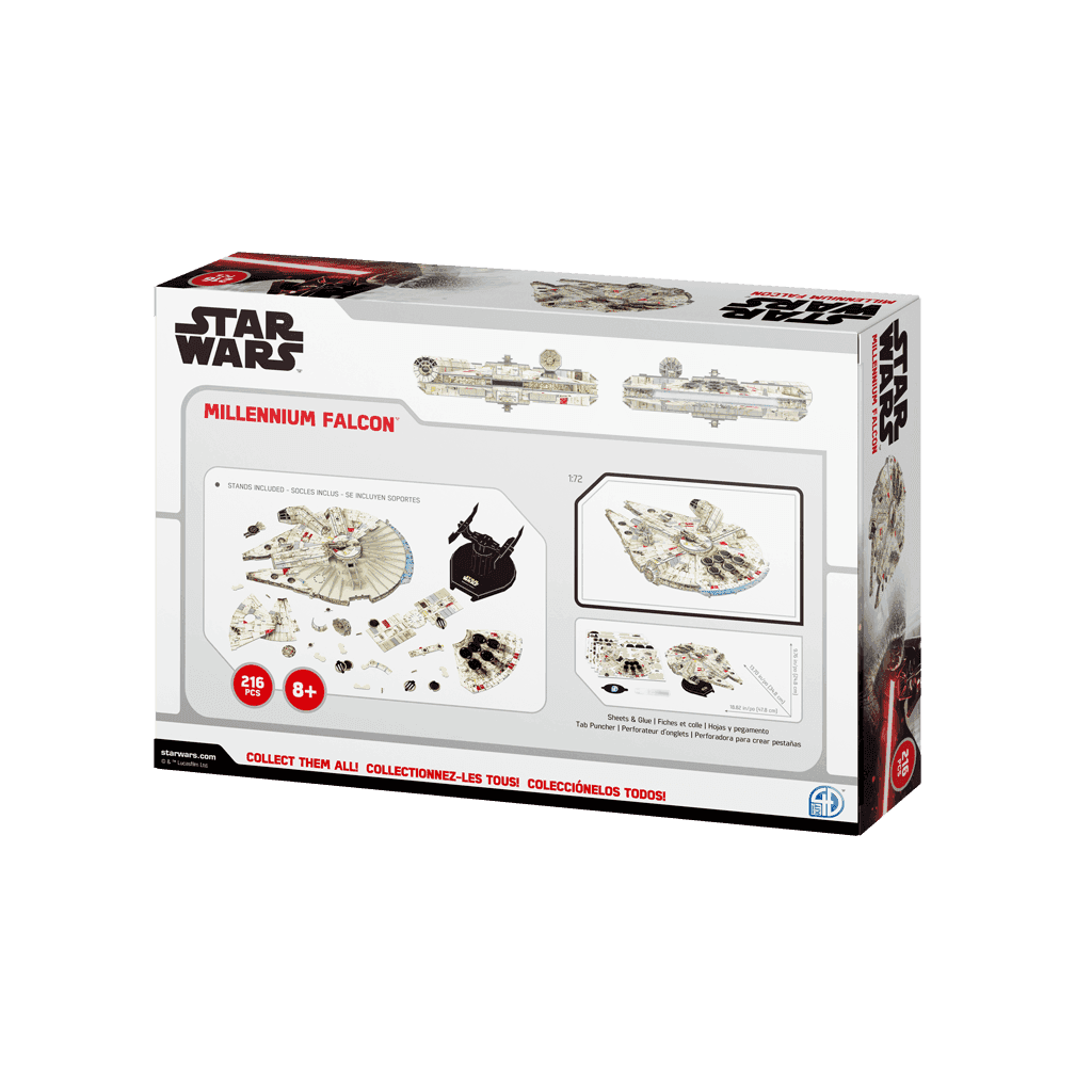 4D Model Kit: Star Wars - The Millennium Falcon - 