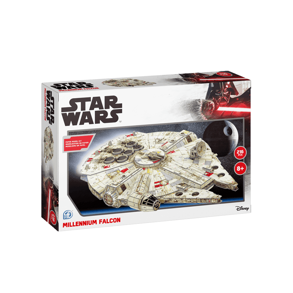 4D Model Kit: Star Wars - The Millennium Falcon - 
