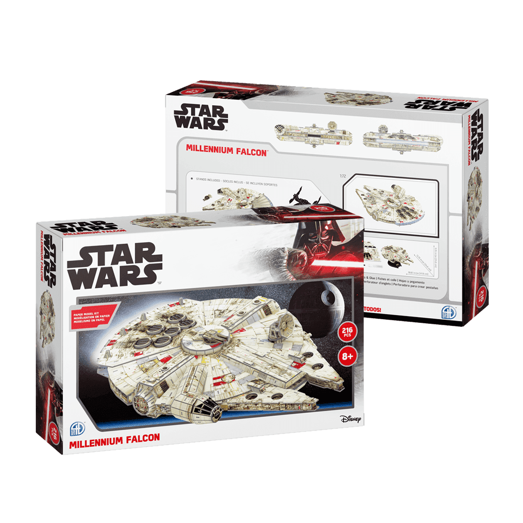 4D Model Kit: Star Wars - The Millennium Falcon - 