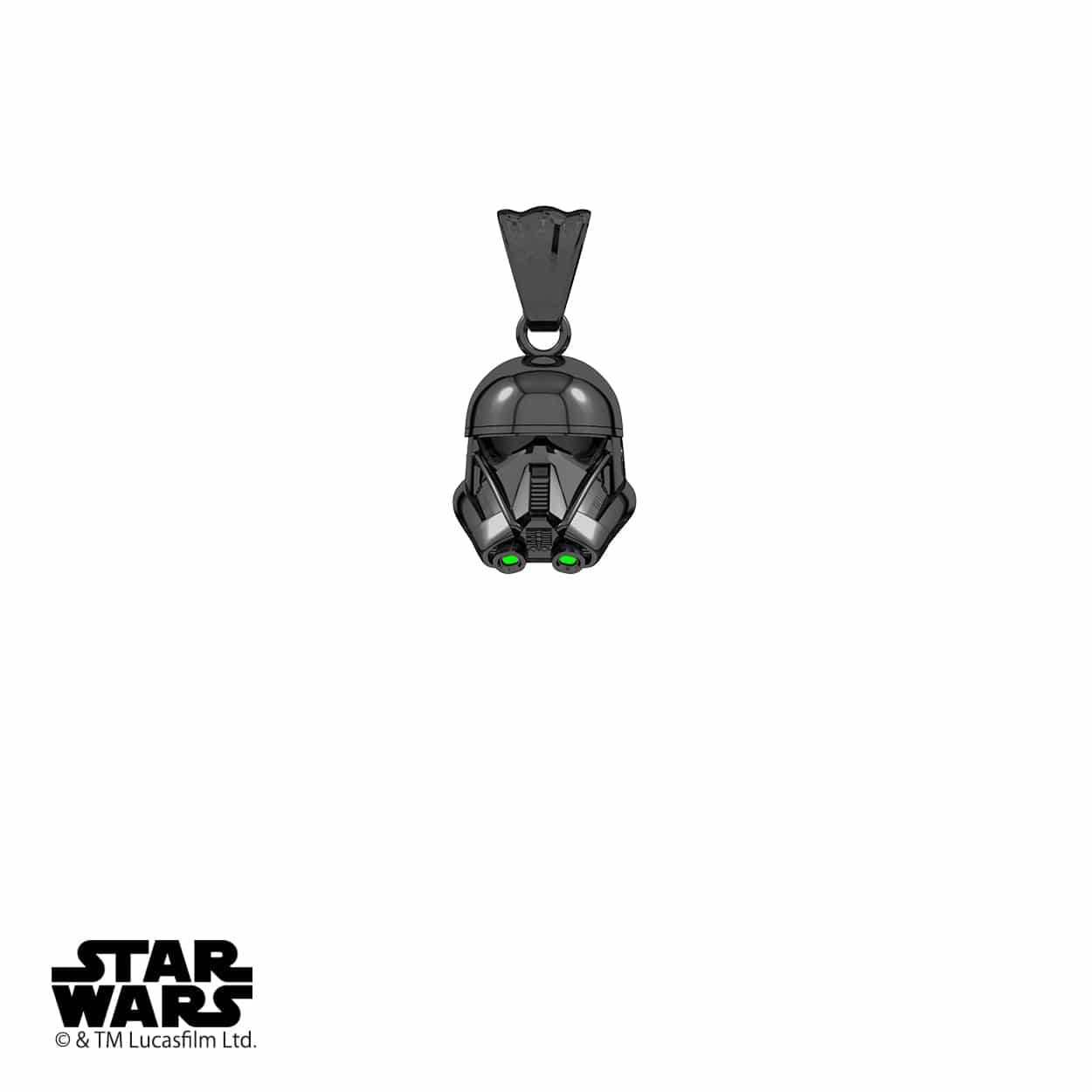 Star Wars™ Death Trooper Necklace - Black