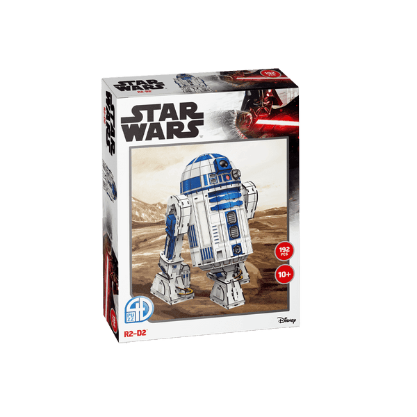 4D Paper Model Kit: Star Wars R2D2 - 