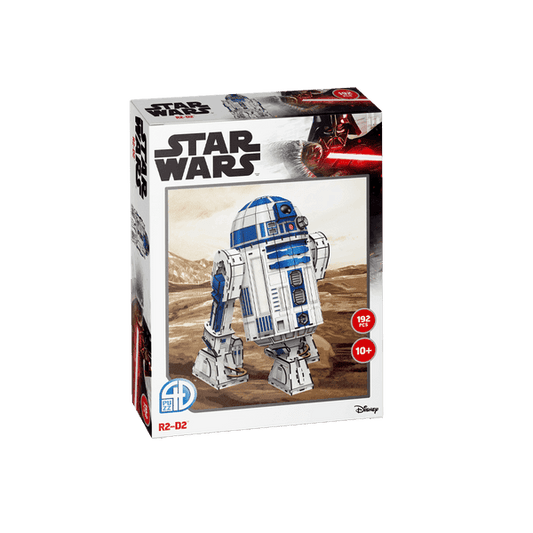 4D Paper Model Kit: Star Wars R2D2 - 