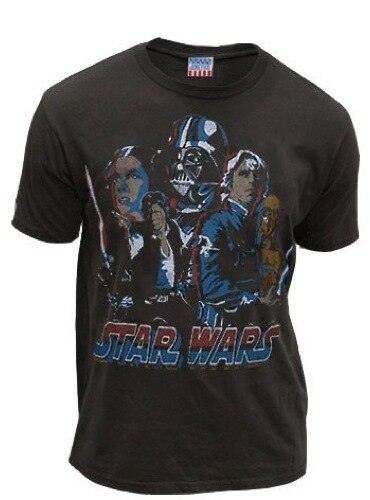 Star Wars Red, White & Blue Rogues & Jedi Washed T-shirt - S