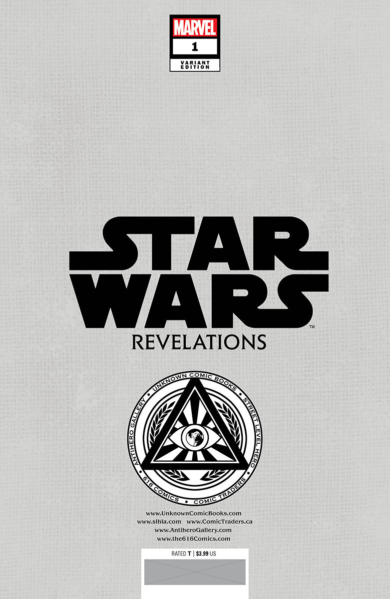 Star Wars: Revelations #1 Unknown Comics Caspar Wijngaard Exclusive Virgin Var (11/23/2022)