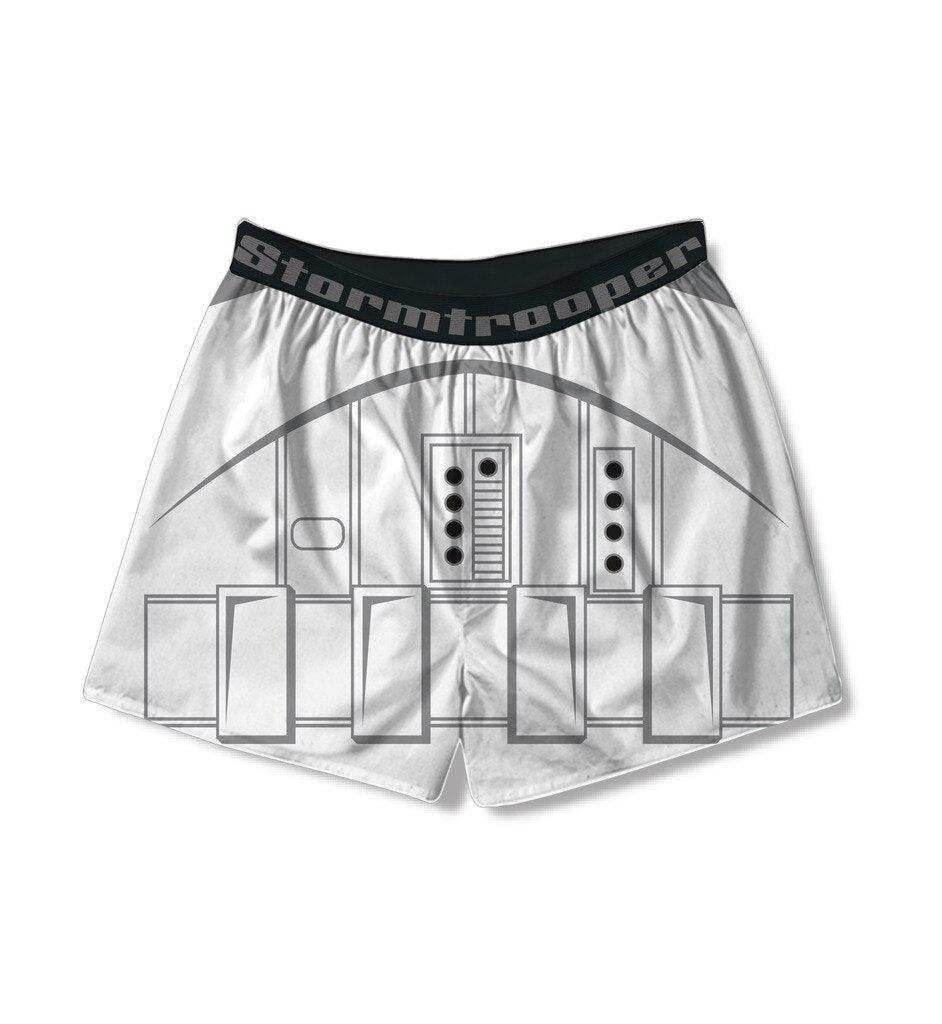 Star Wars Stormtrooper Armor Print Boxer Shorts - S