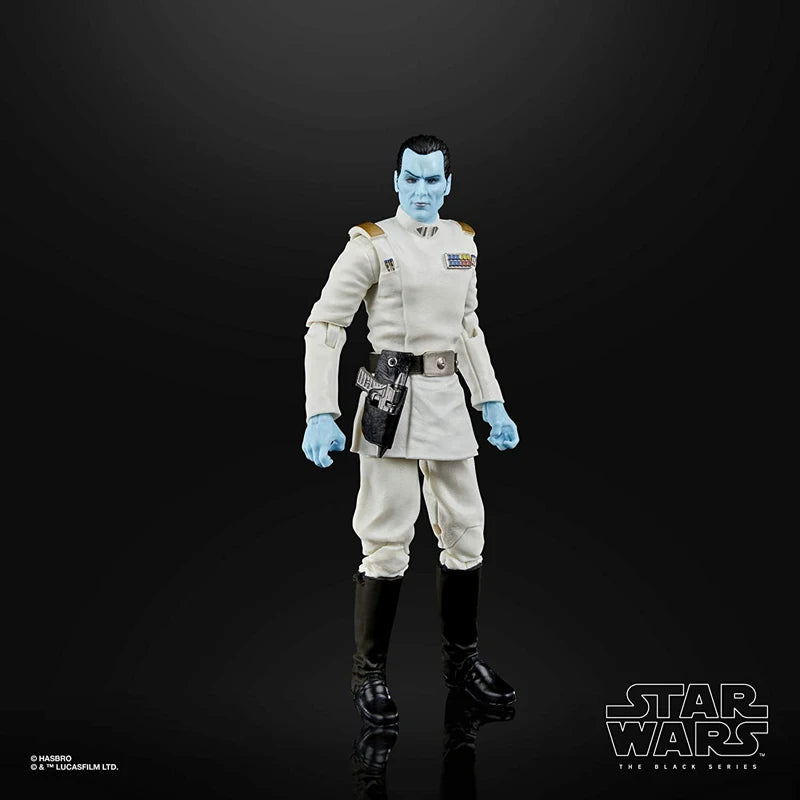 Star Wars The Black Series Archive Grand Admiral Thrawn Toy 6-Inch-Scale Rebels Collectible Figure Toys for Kids