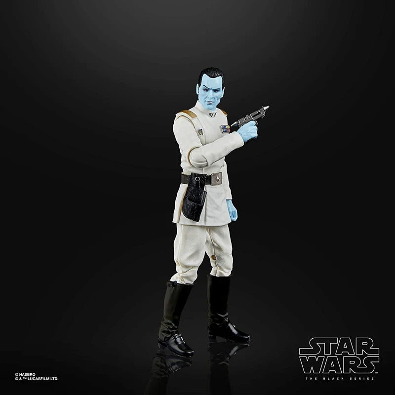 Star Wars The Black Series Archive Grand Admiral Thrawn Toy 6-Inch-Scale Rebels Collectible Figure Toys for Kids