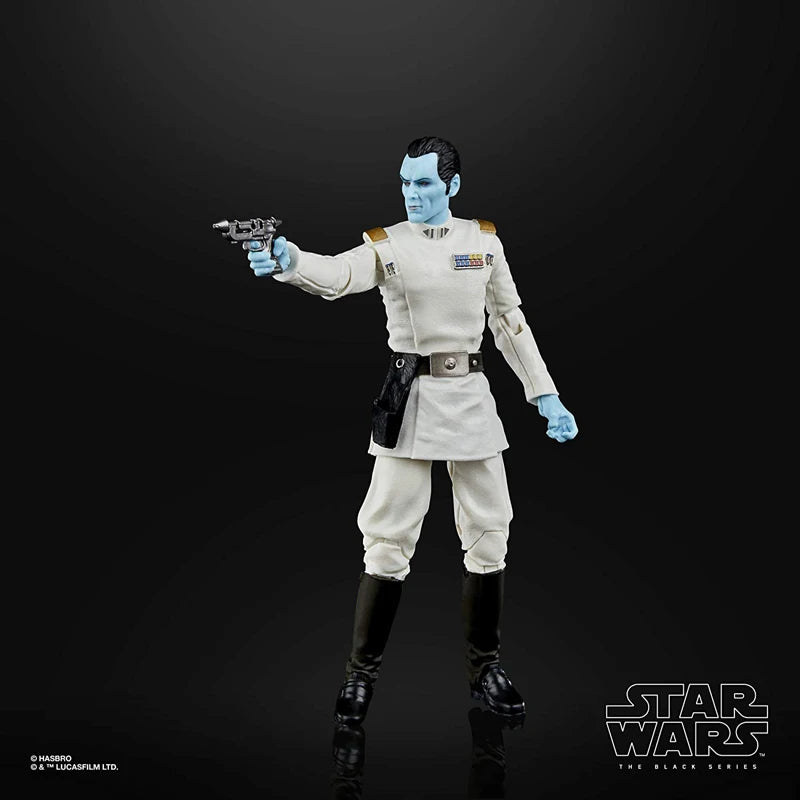 Star Wars The Black Series Archive Grand Admiral Thrawn Toy 6-Inch-Scale Rebels Collectible Figure Toys for Kids