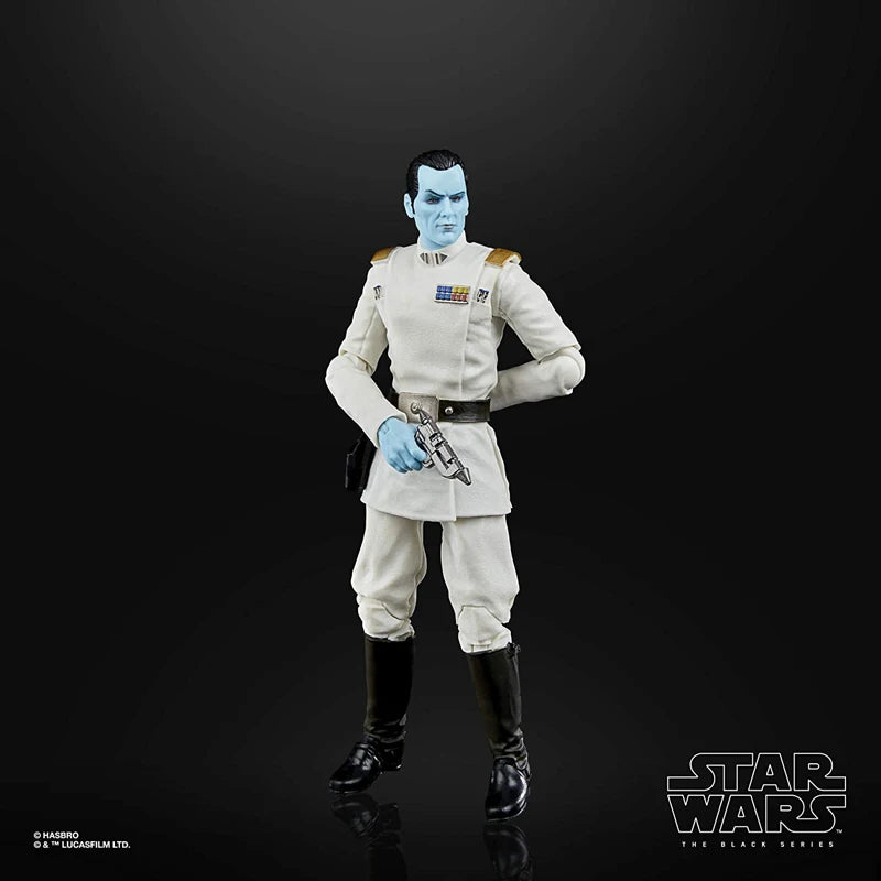 Star Wars The Black Series Archive Grand Admiral Thrawn Toy 6-Inch-Scale Rebels Collectible Figure Toys for Kids