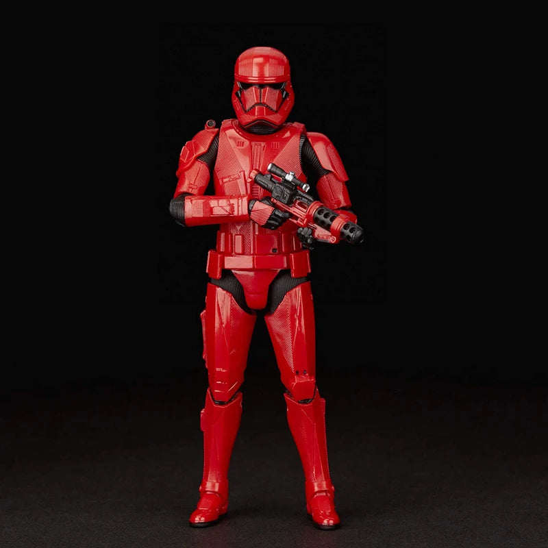 Star Wars The Black Series Sith Trooper Toy 6" Scale The Rise of Skywalker Collectible Action Figure for Kids