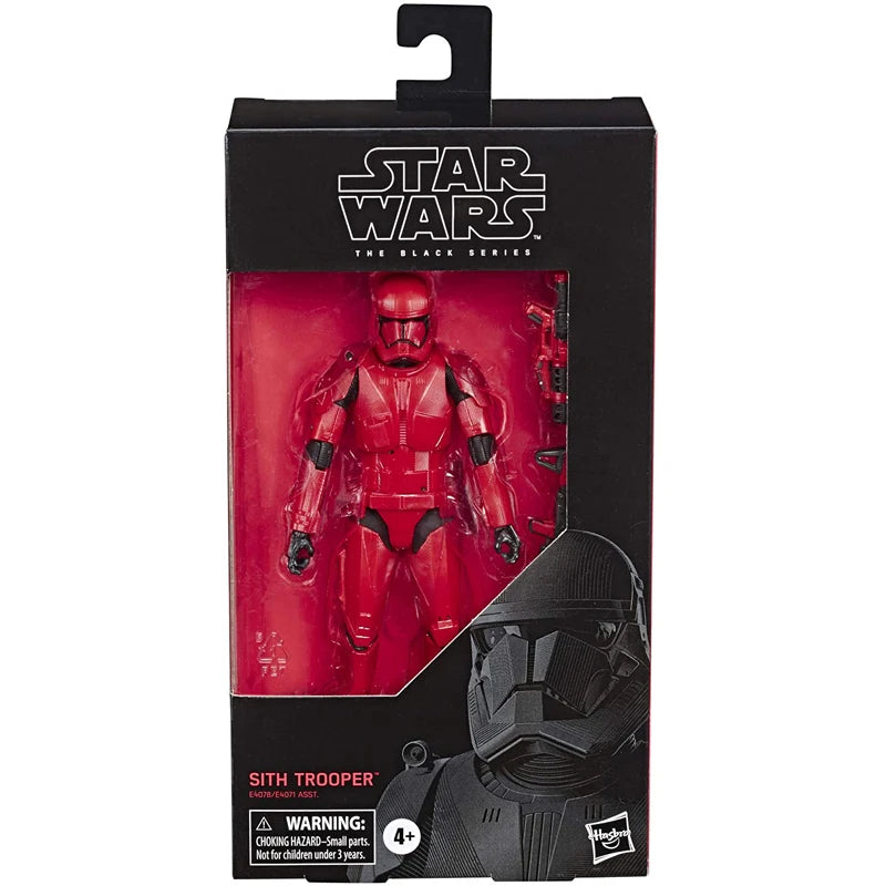 Star Wars The Black Series Sith Trooper Toy 6" Scale The Rise of Skywalker Collectible Action Figure for Kids