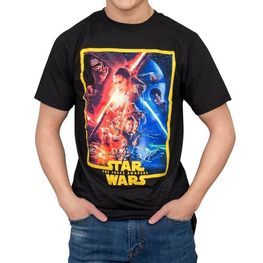 Star Wars The Force Awakens Poster T-shirt - S