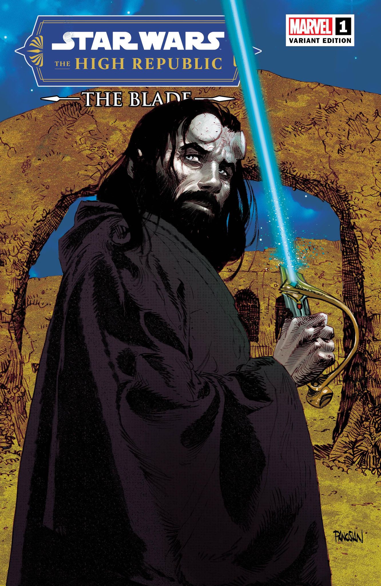 Star Wars: The High Republic - The Blade #1 Dan Panosian Exclusive Var (11/23/2022) (12/28/2022)