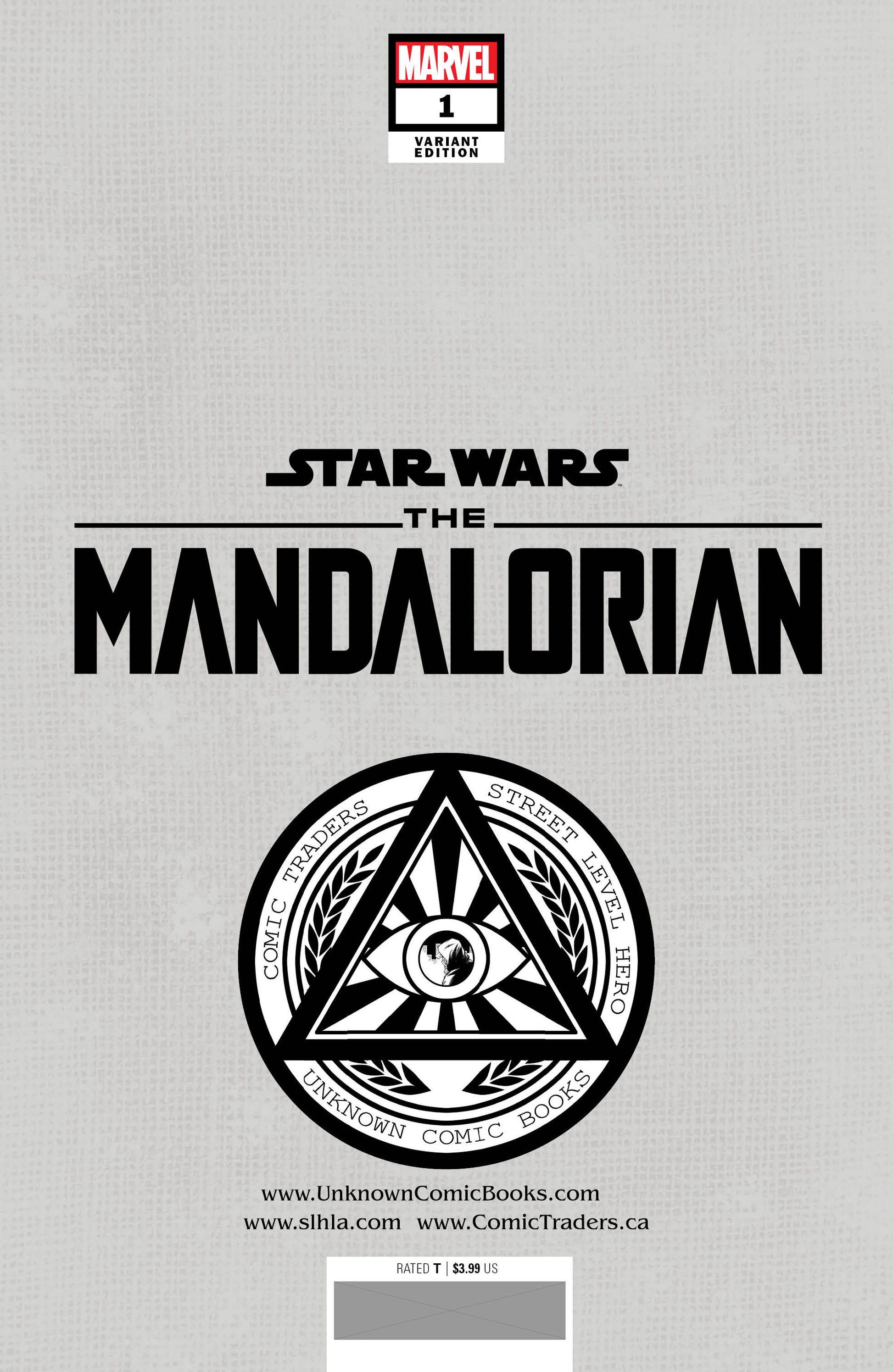 Star Wars: The Mandalorian #1 Unknown Comics Tyler Kirkham Exclusive Var (07/06/2022)